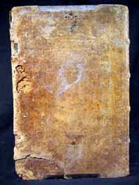 Cinq. 6 1457/8 piatto posteriore