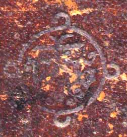 segnatura Cinq. 1 1422, dettaglio