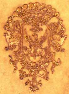 segnatura Cinq. 6 185, dettaglio