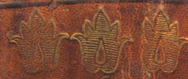 segnatura Cinq. 3 703, dettaglio