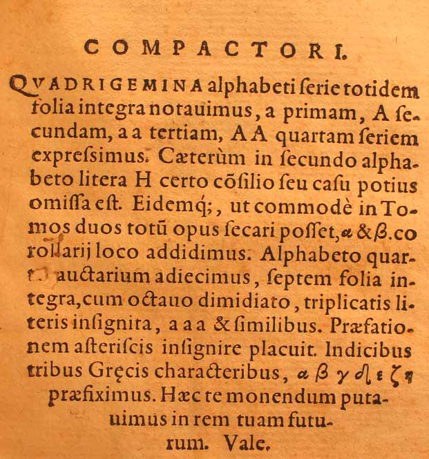 Brescia Biblioteca Queriniana, Morvm philosophiae poeticae lib. V. De Habitibvs Rationis Practicae, Episcop., s.d., 187x115x43 mm, segnatura Salone G.XVI.36