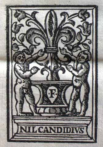 segnatura Cinq. 4 1066, dettaglio