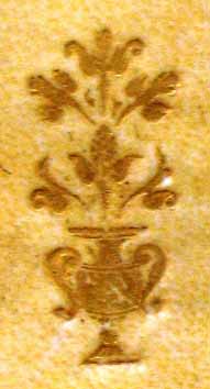 segnatura Cinq. 4 552, dettaglio