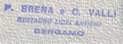 segnatura Cinq. 6 283, dettaglio