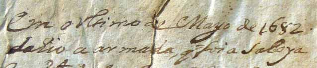 segnatura Cinq. 7 614, dettaglio