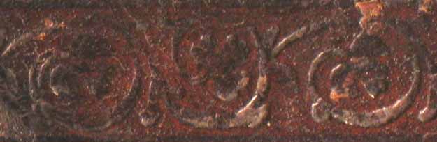 segnatura MA 414, dettaglio